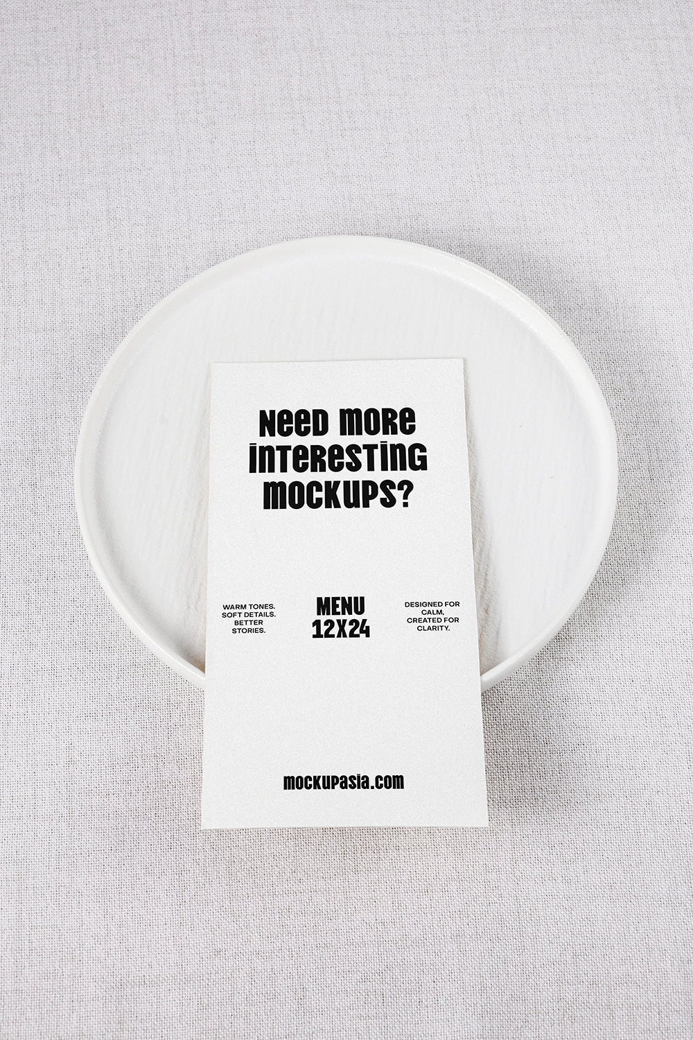 Design Studies: Menu Mockup - Image 2