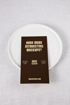 Design Studies: Menu Mockup