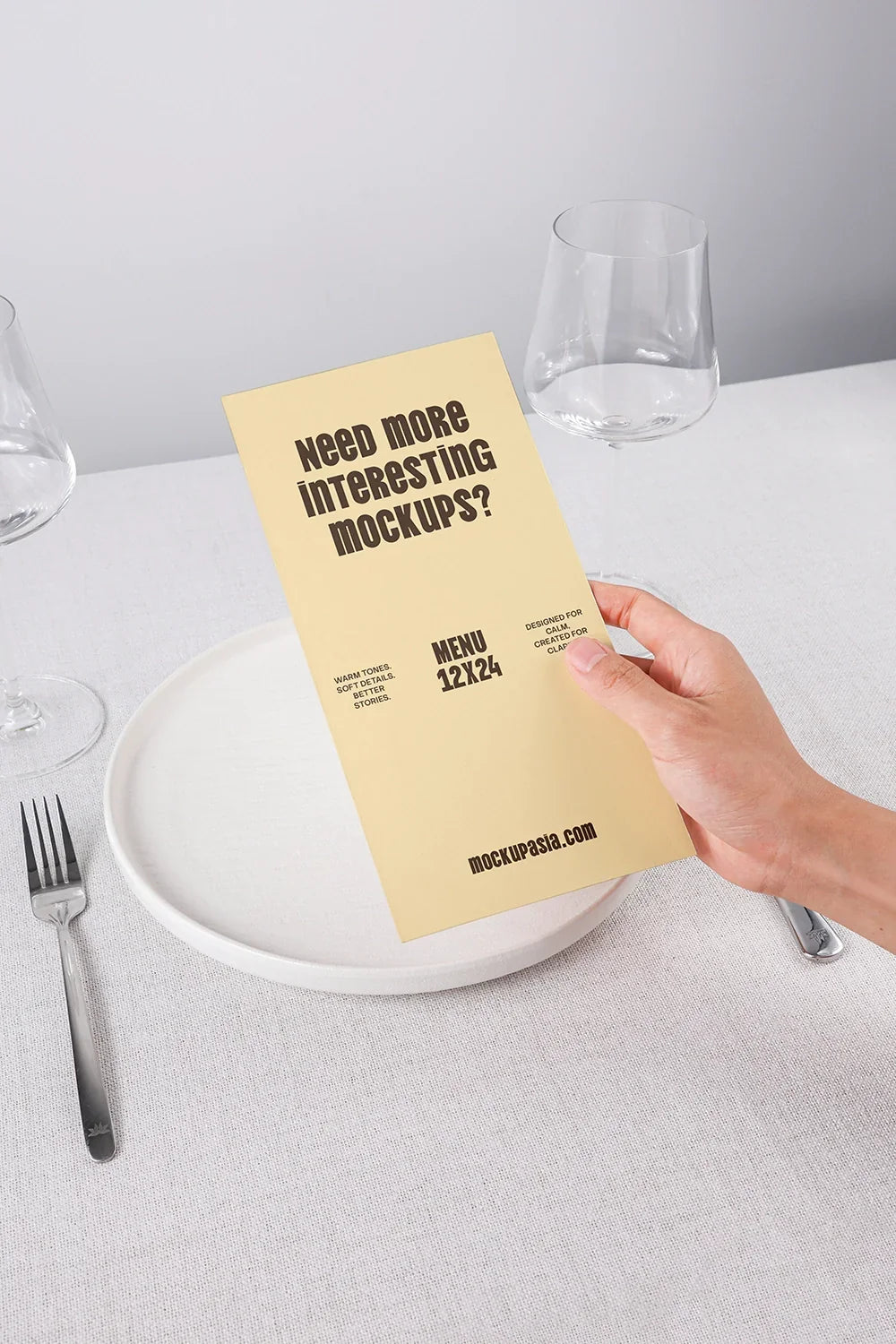 Design Studies: Menu Mockup - Image 3