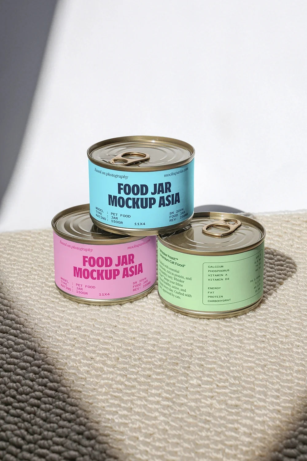 Design Studies: Cat Food Can Mockup