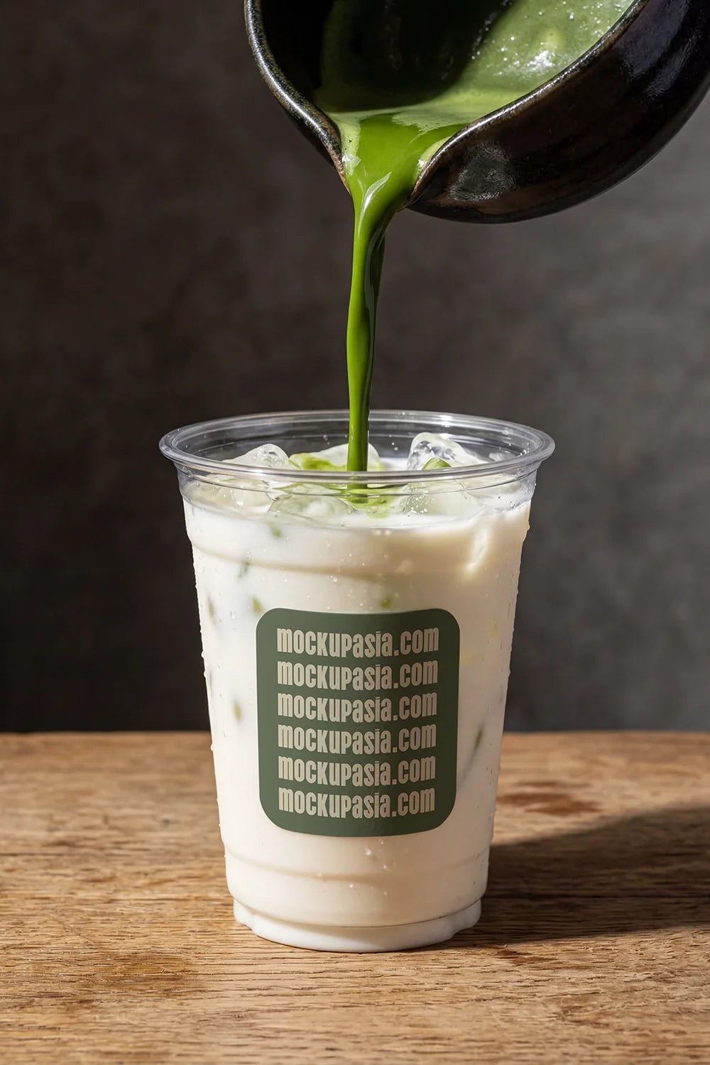 Design Studies: Plastic Cup Label Mockup -