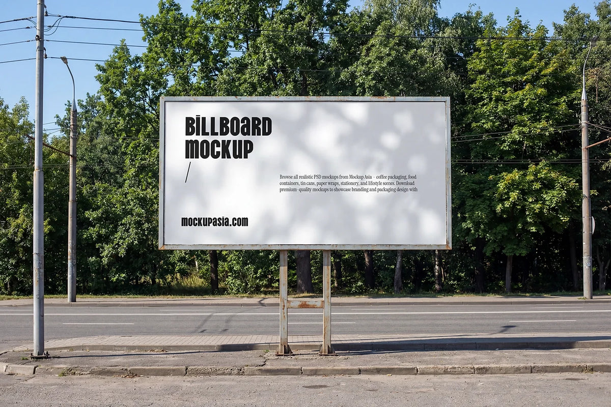 Design Studies: Roadside Billboard Mockup - - Image 2