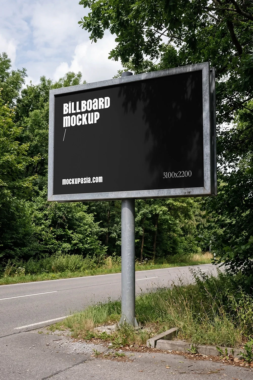 Design Studies: Roadside Billboard Mockup -