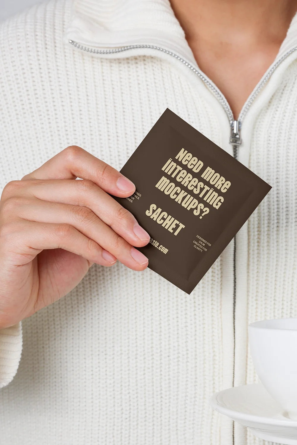 Design Studies: Sachet mockup