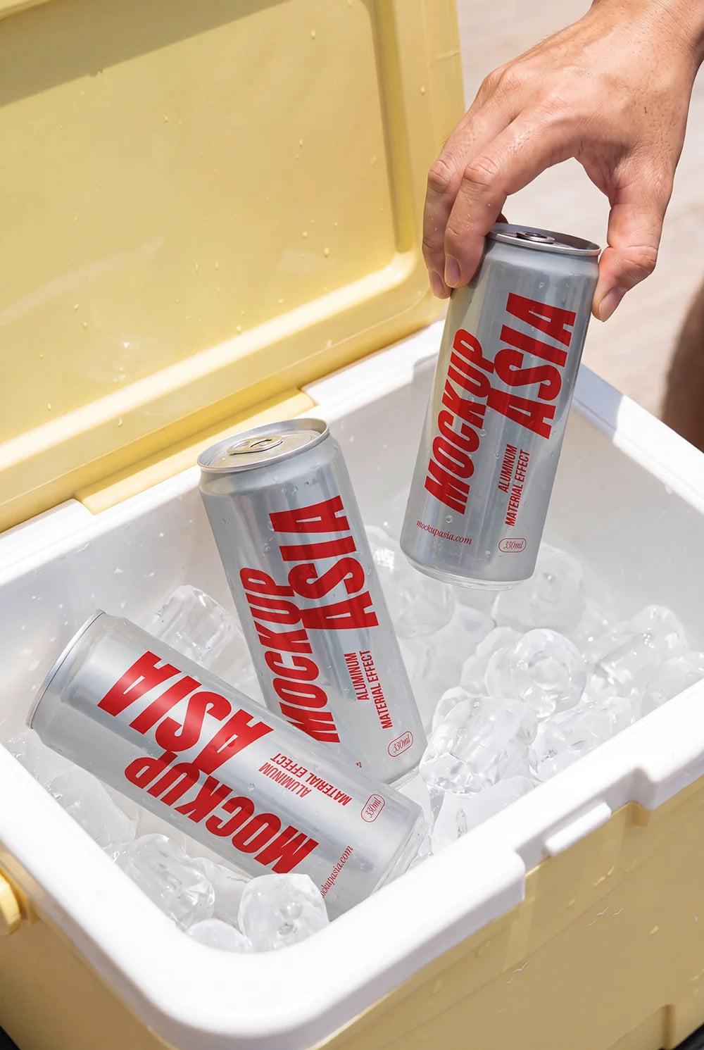 Design Studies: Sleek Can & Soda Can Mockup SUM07 – Ice Cooler - Image 2