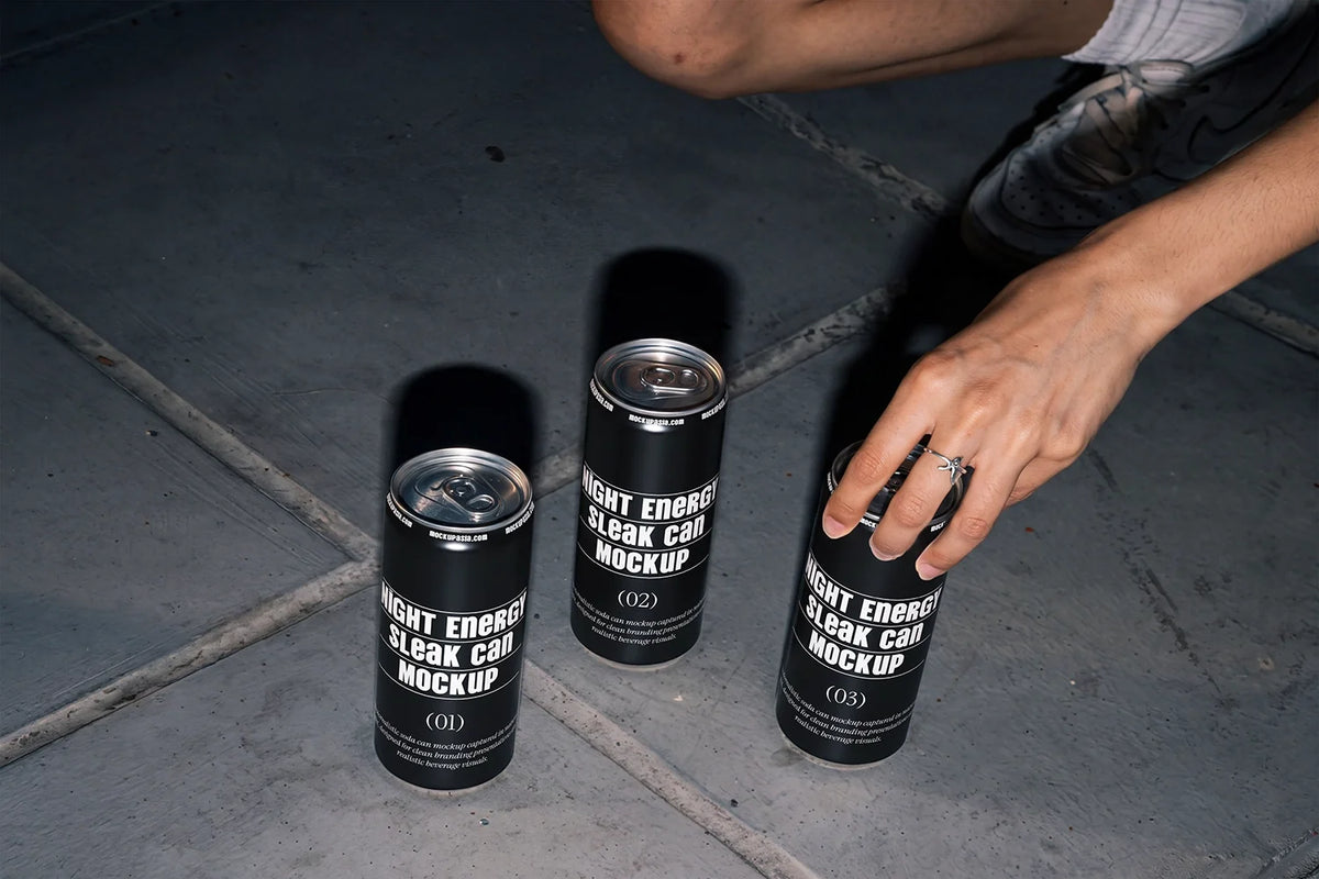 Design Studies: Sleek Can & Soda Can Mockup NFL05 – Urban Street Style