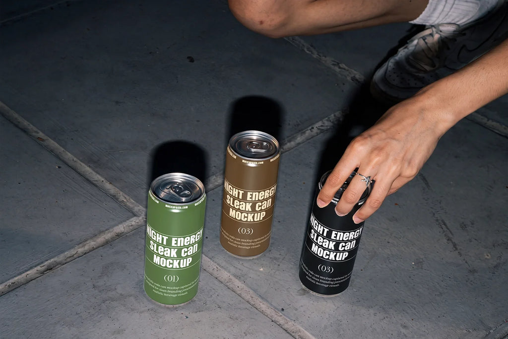 Design Studies: Sleek Can & Soda Can Mockup NFL05 – Urban Street Style - Image 3