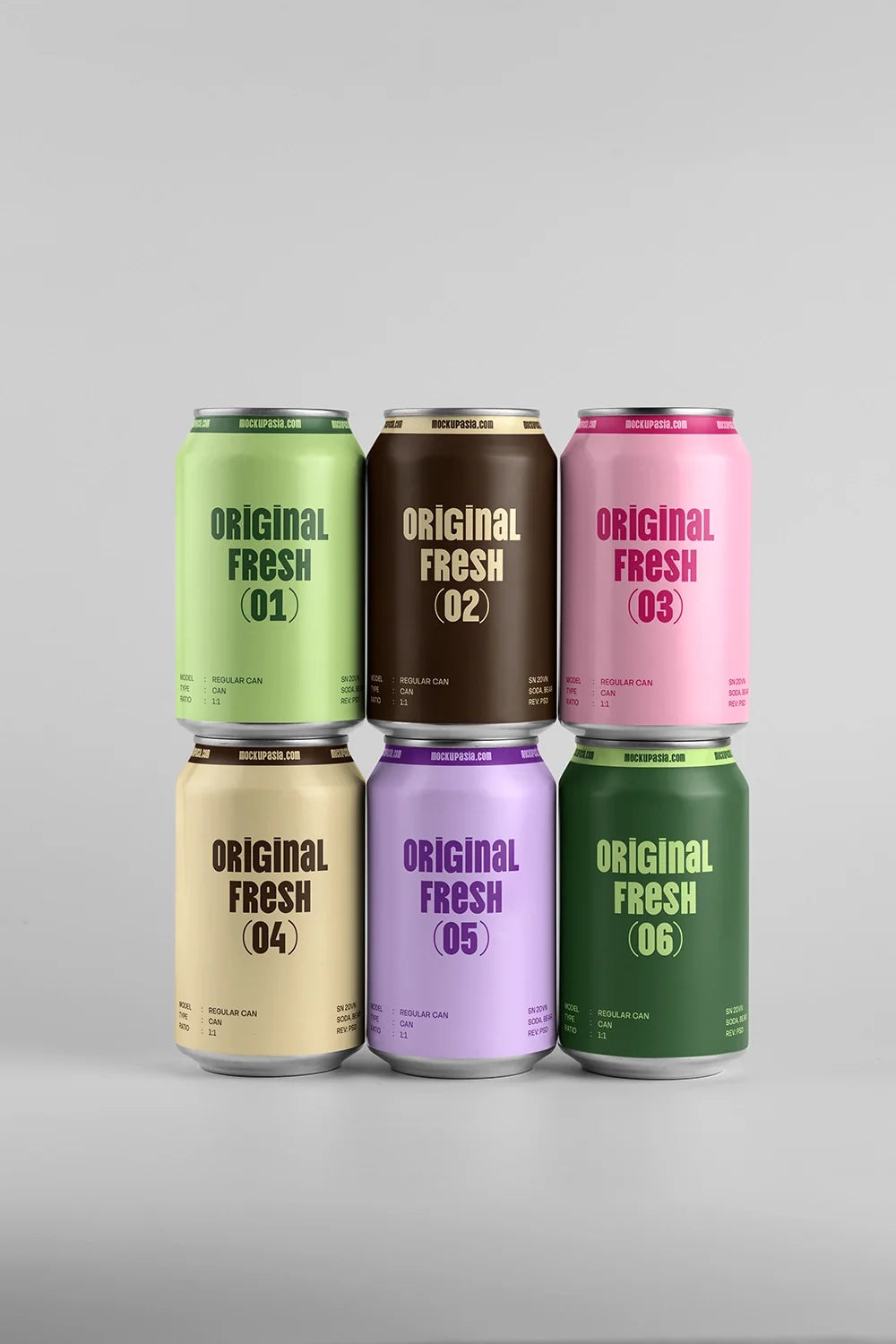 Design Studies: Soda Can Mockup