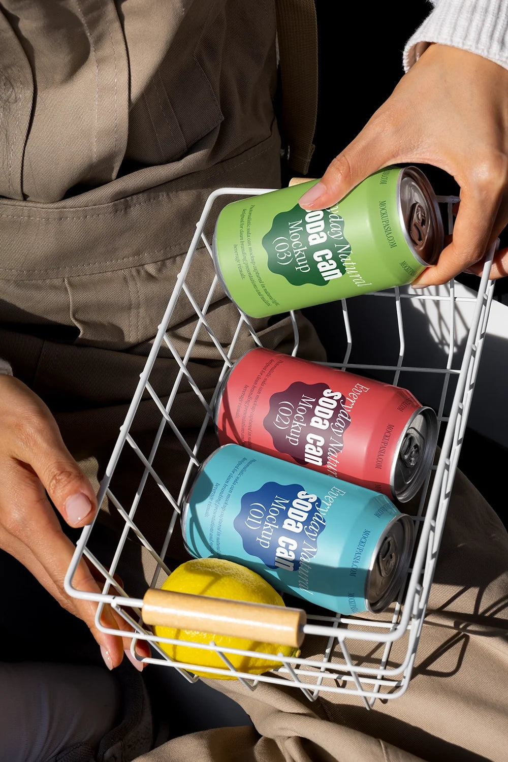 Design Studies: Soda Can Mockup