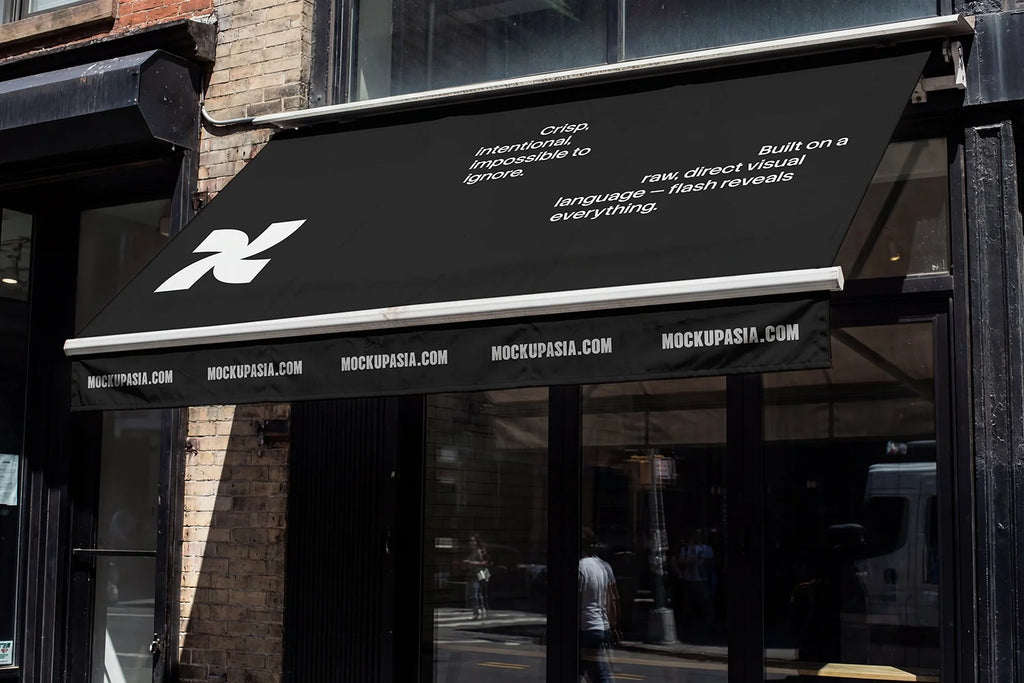 Design Studies: Store Awning Mockup