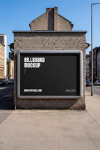 Design Studies: Street Wall Billboard Mockup -