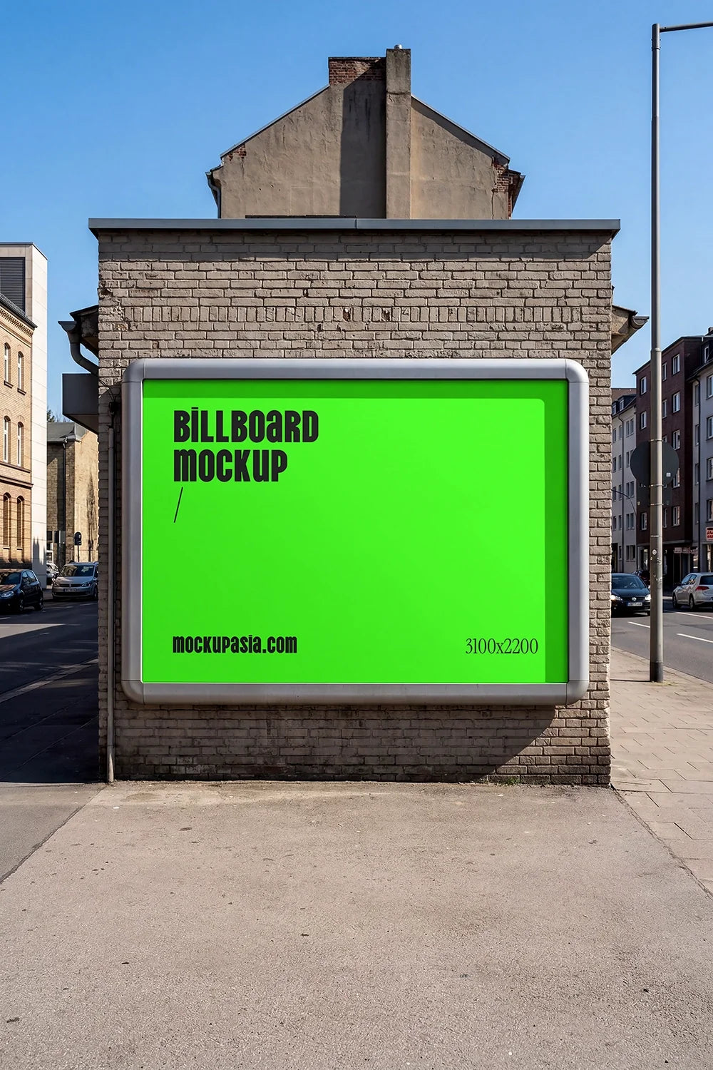 Design Studies: Street Wall Billboard Mockup - - Image 3