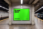 Design Studies: Subway Station Billboard Mockup - - Image 3