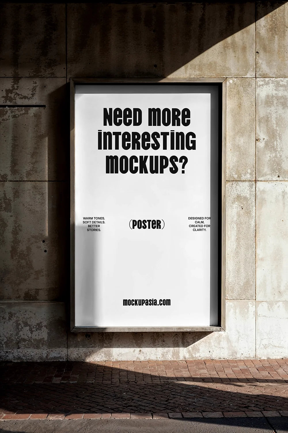 Design Studies: Urban Wall Poster Mockup - Image 2