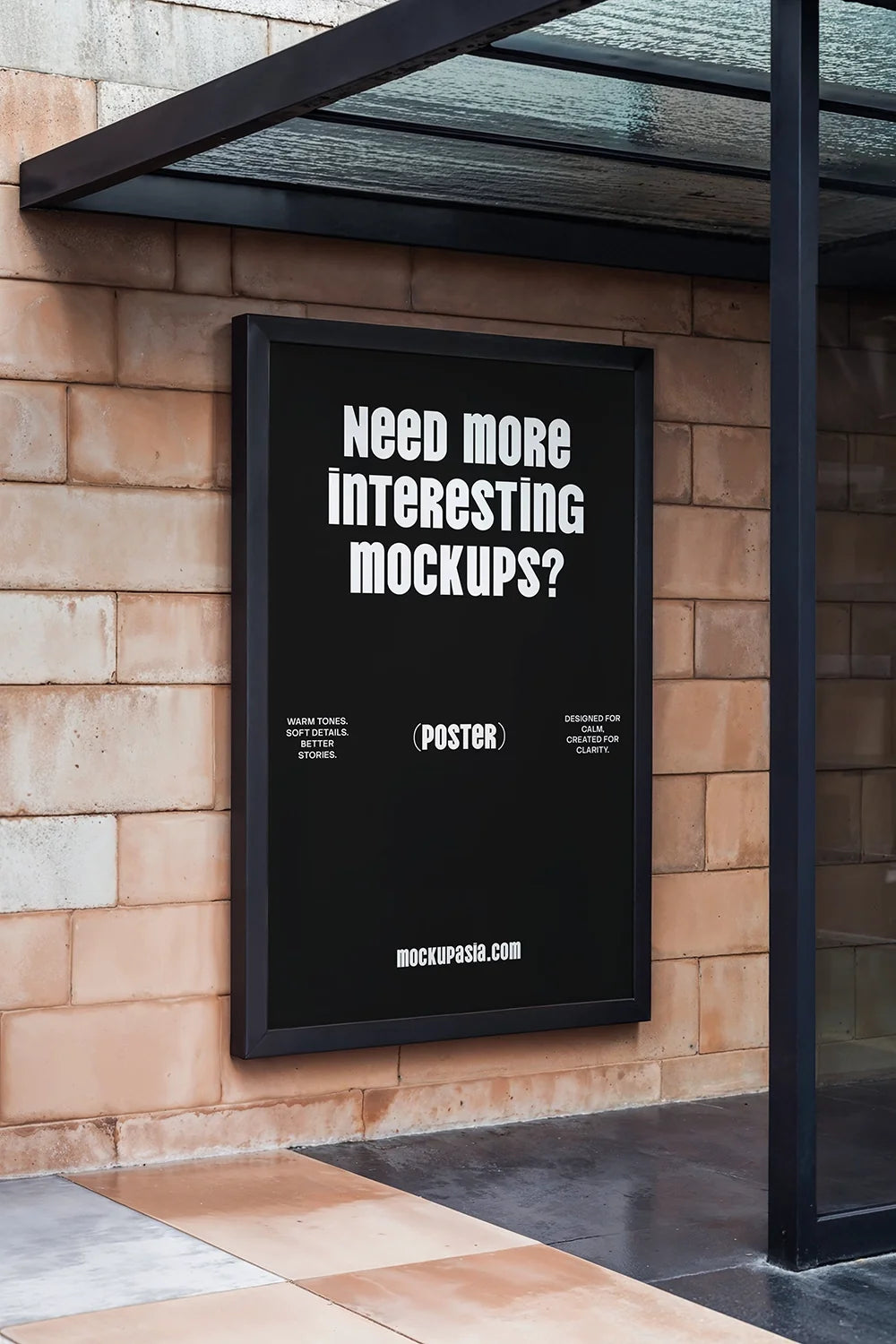 Design Studies: Urban Poster Mockup