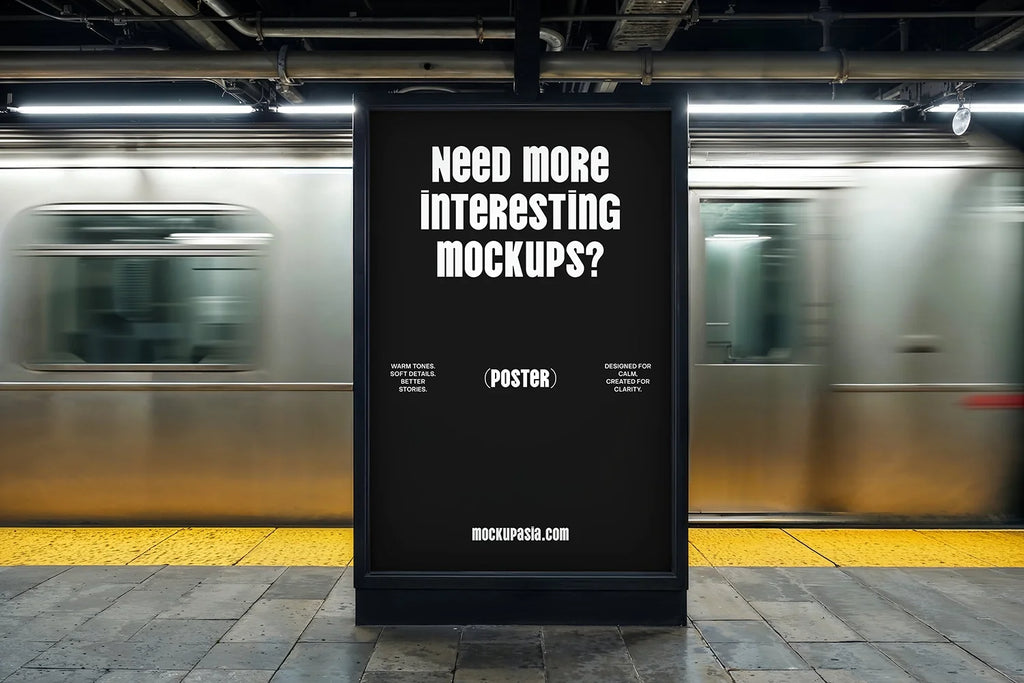Design Studies: Urban Poster Mockup