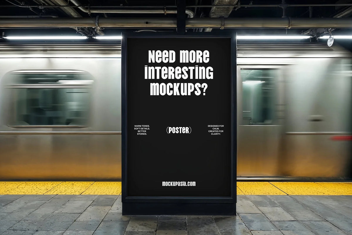 Design Studies: Urban Poster Mockup