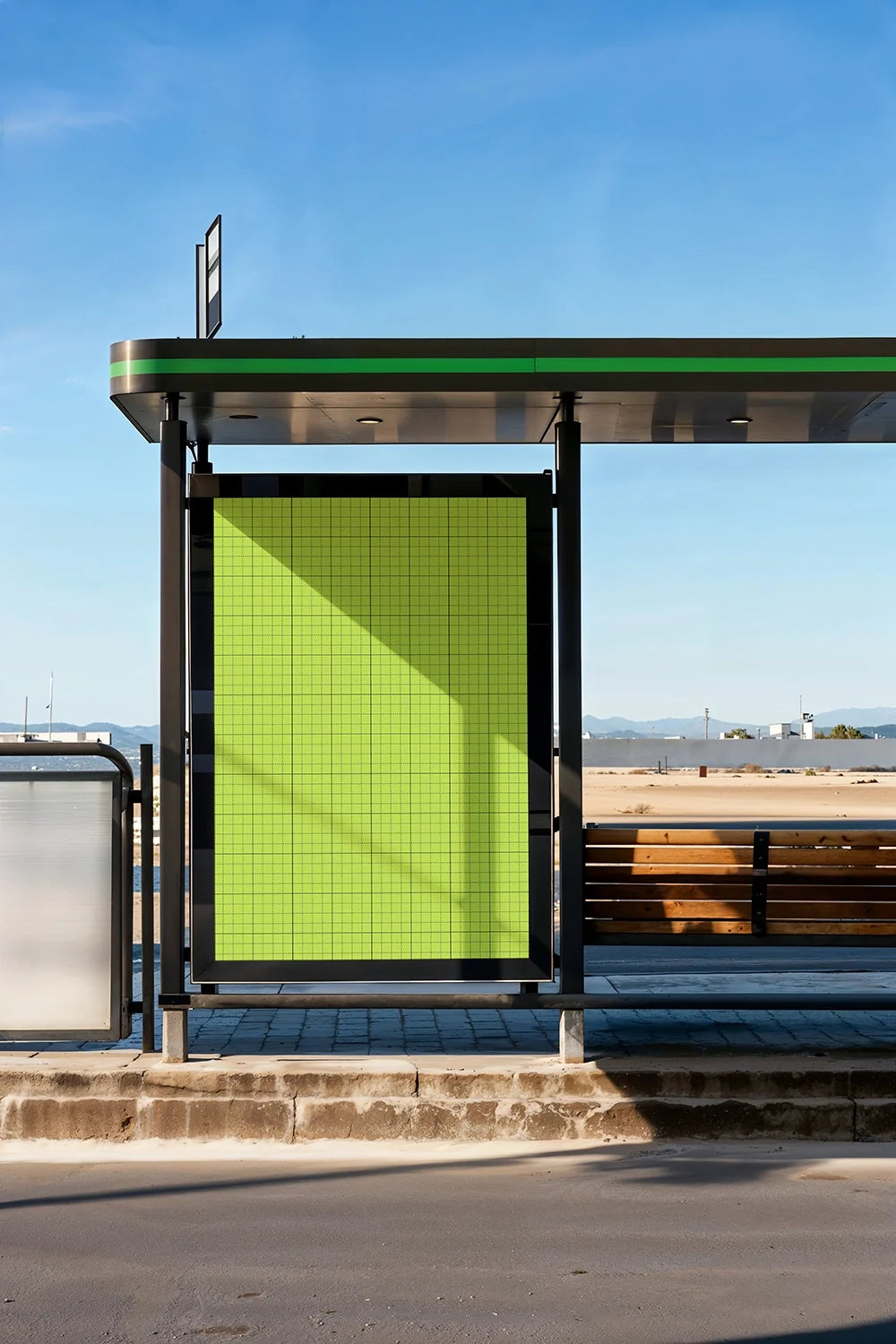 Design Studies: Urban Bus Stop Poster Mockup - Image 3