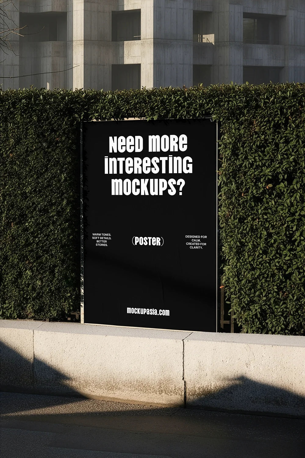 Design Studies: Urban Poster Mockup