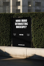 Design Studies: Urban Poster Mockup
