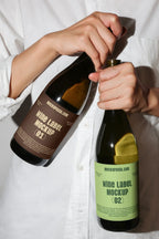 Design Studies: Wine Label Mockup WL03 — PSD Template - Image 3
