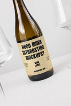 Design Studies: Wine Label Mockup CCR16 — PSD Template - Image 3