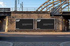 Design Studies: Urban Railway Bridge Billboard Mockup –