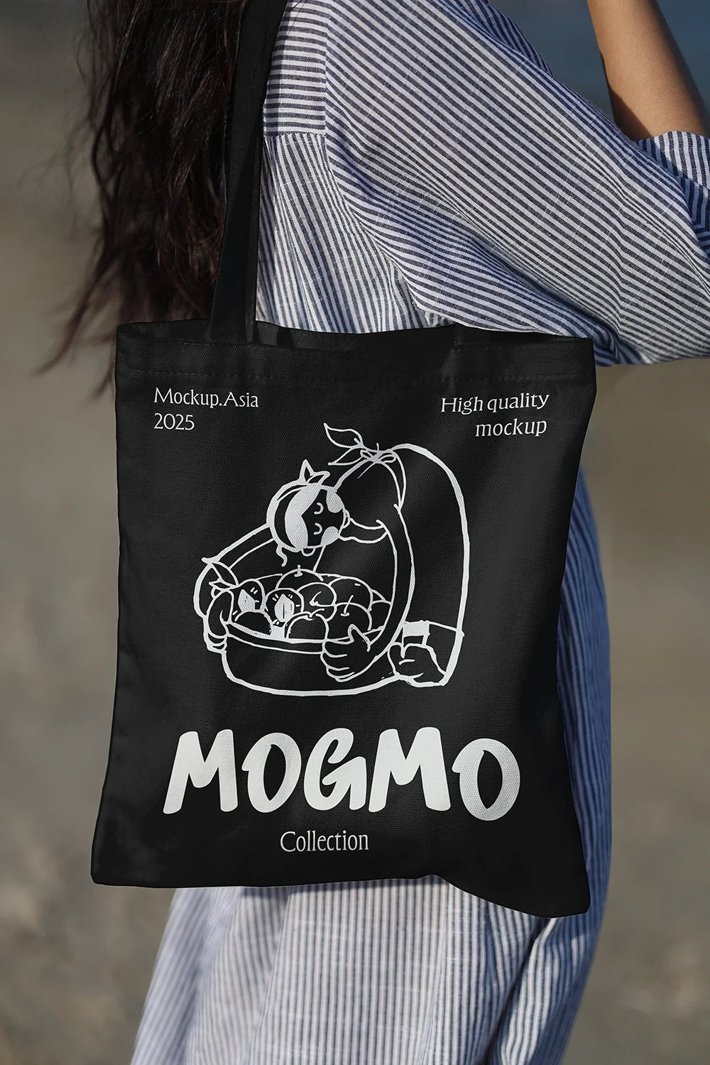 Design Studies: Tote Bag mockup (TB05)