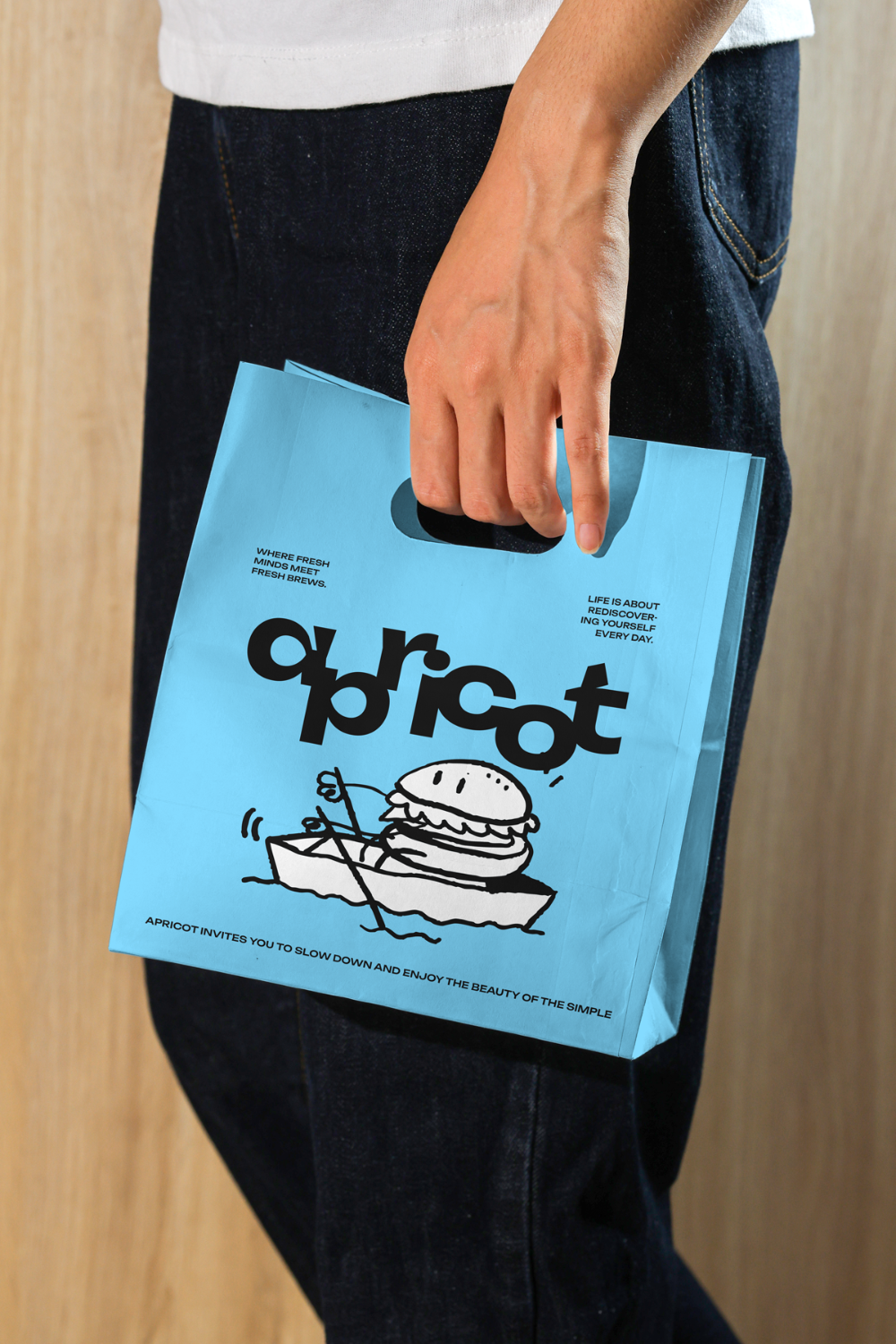 Design Studies: Coffee Paper bag mockup (APR04)