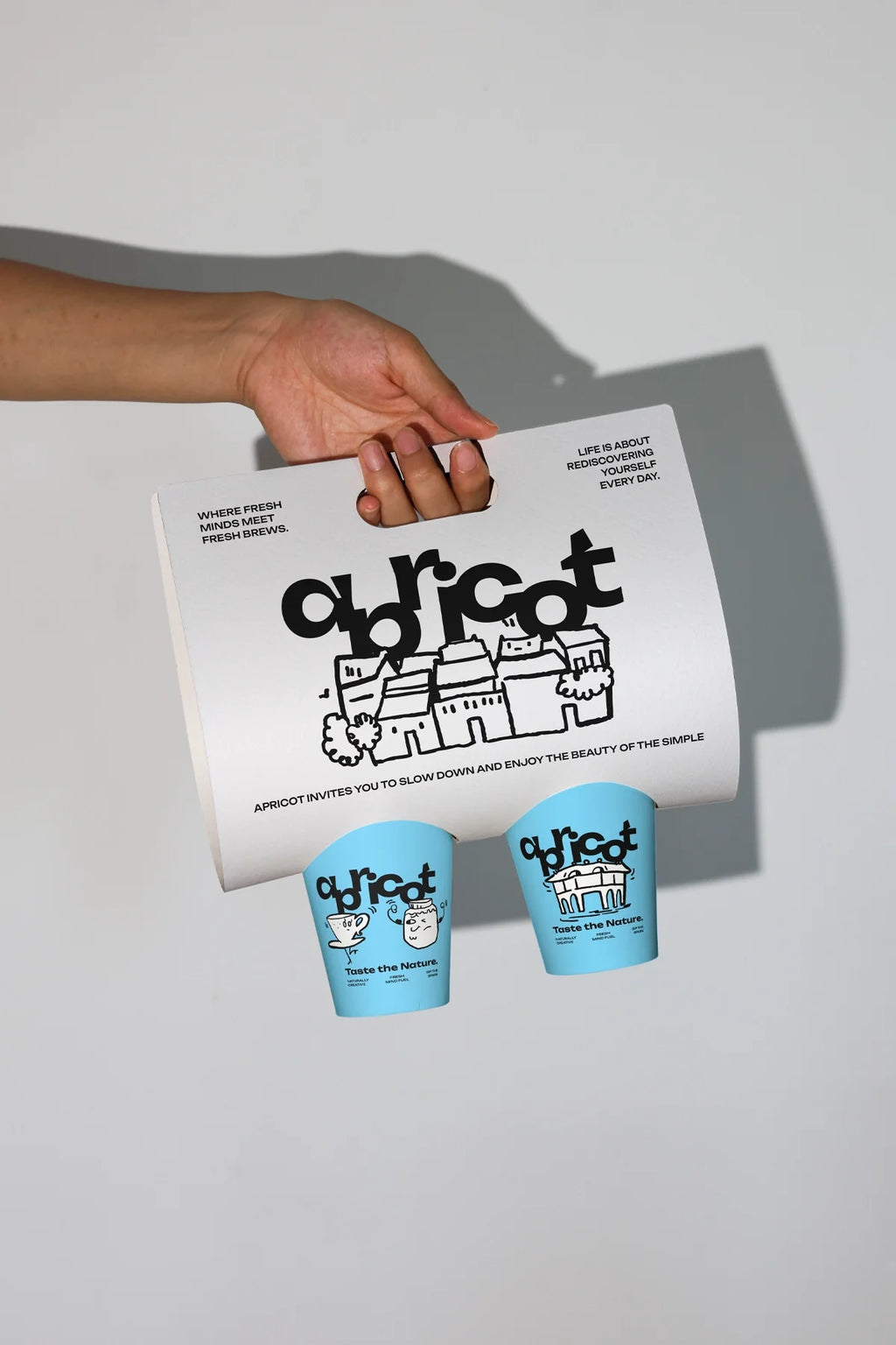 Design Studies: Coffee Cup Carrier Mockup (APR06)