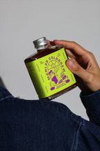 Design Studies: Cold Brew bottle label mockup 03