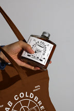Design Studies: Cold Brew bottle label mockup 09