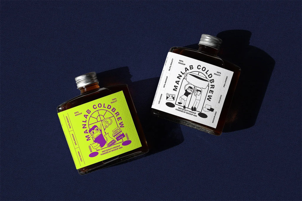 Design Studies: Cold Brew bottle label mockup 11 - Image 2