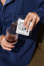 Design Studies: Cold Brew bottle label mockup 12