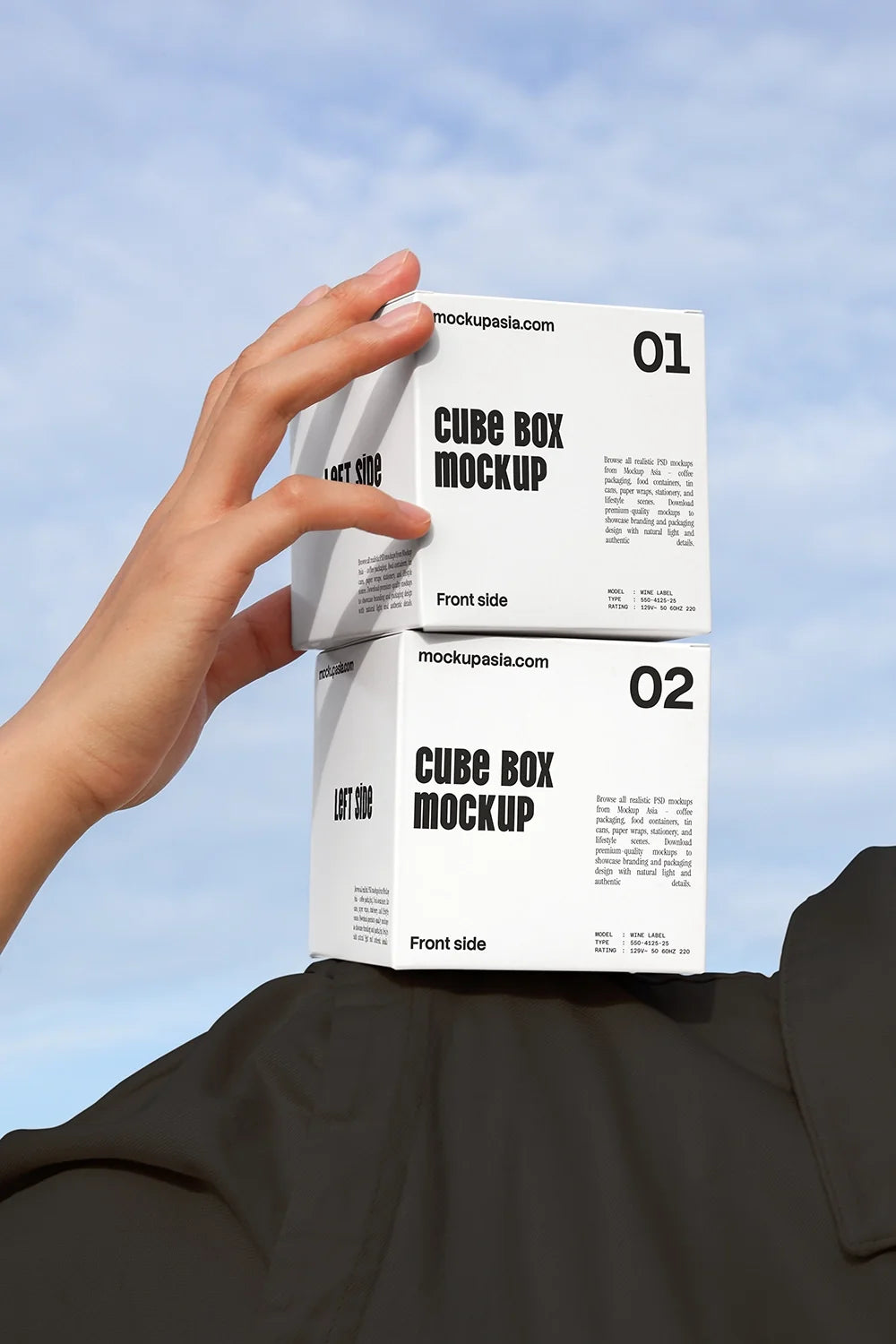 Design Studies: Cube Box Packaging Mockup - Image 2