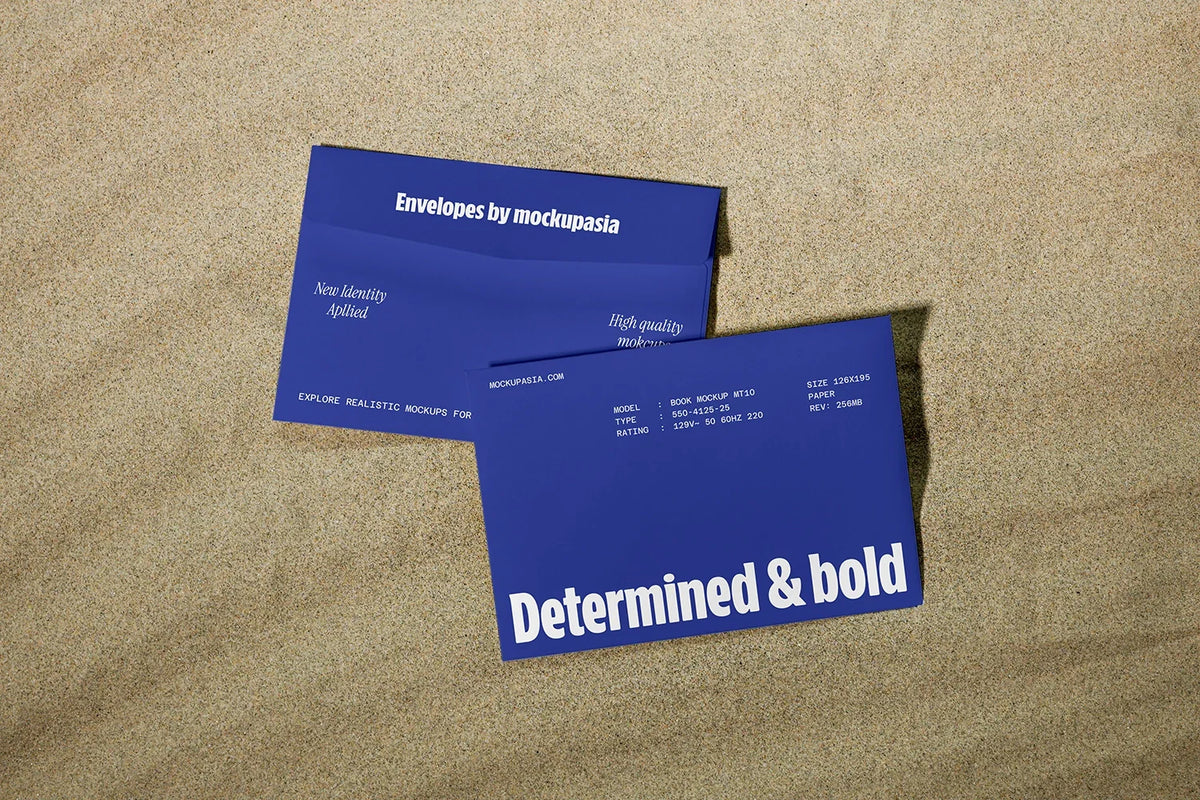 Design Studies: Envelope Mockup