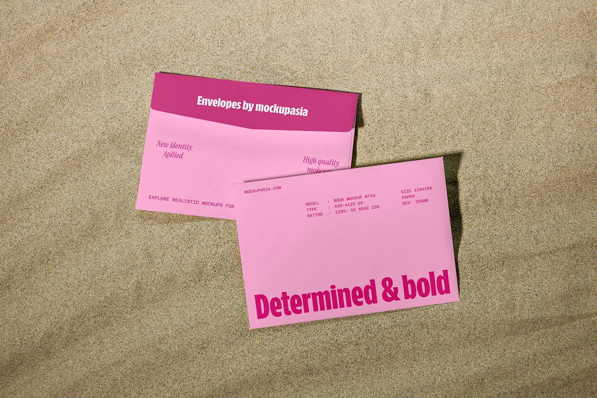 Design Studies: Envelope Mockup - Image 3