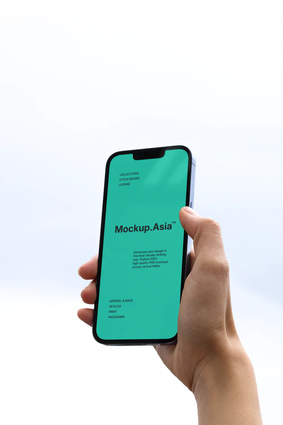 Design Studies: Iphone Mockup (IP02) | Realistic PSD Template - Image 2