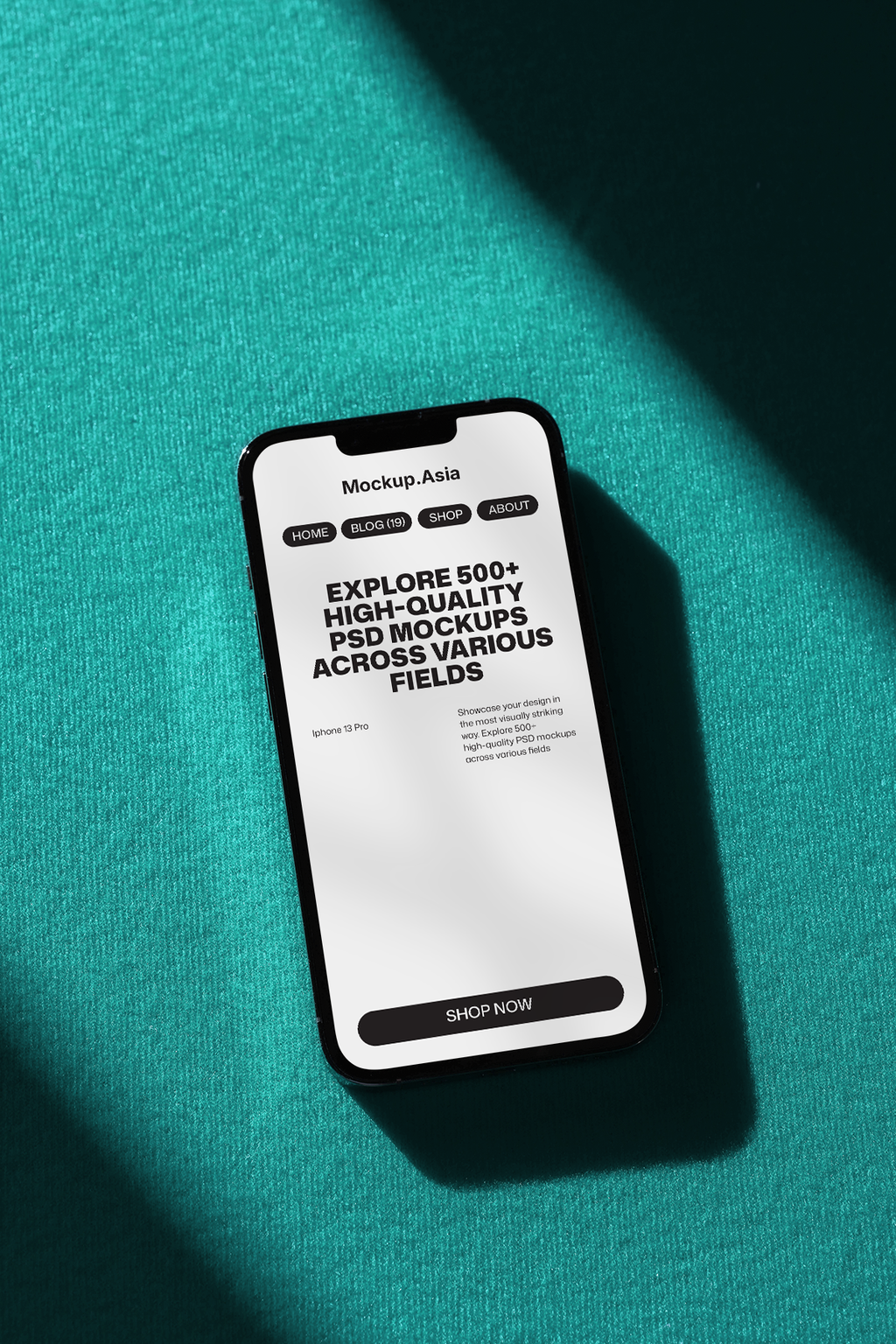 Design Studies: iPhone Mockup PSD