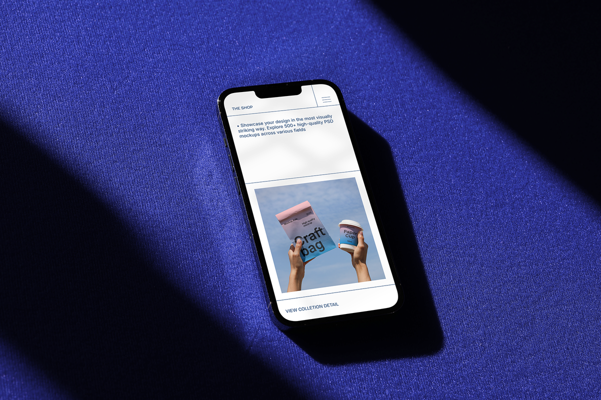 Design Studies: iphone mockup