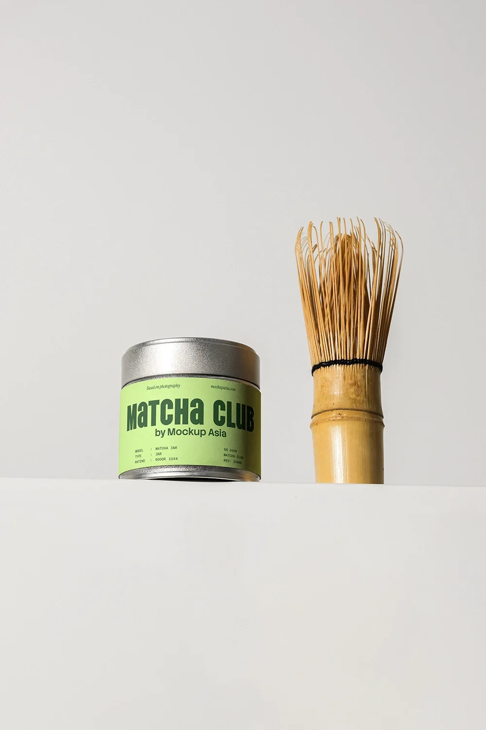 Design Studies: Matcha Powder Jar Mockup