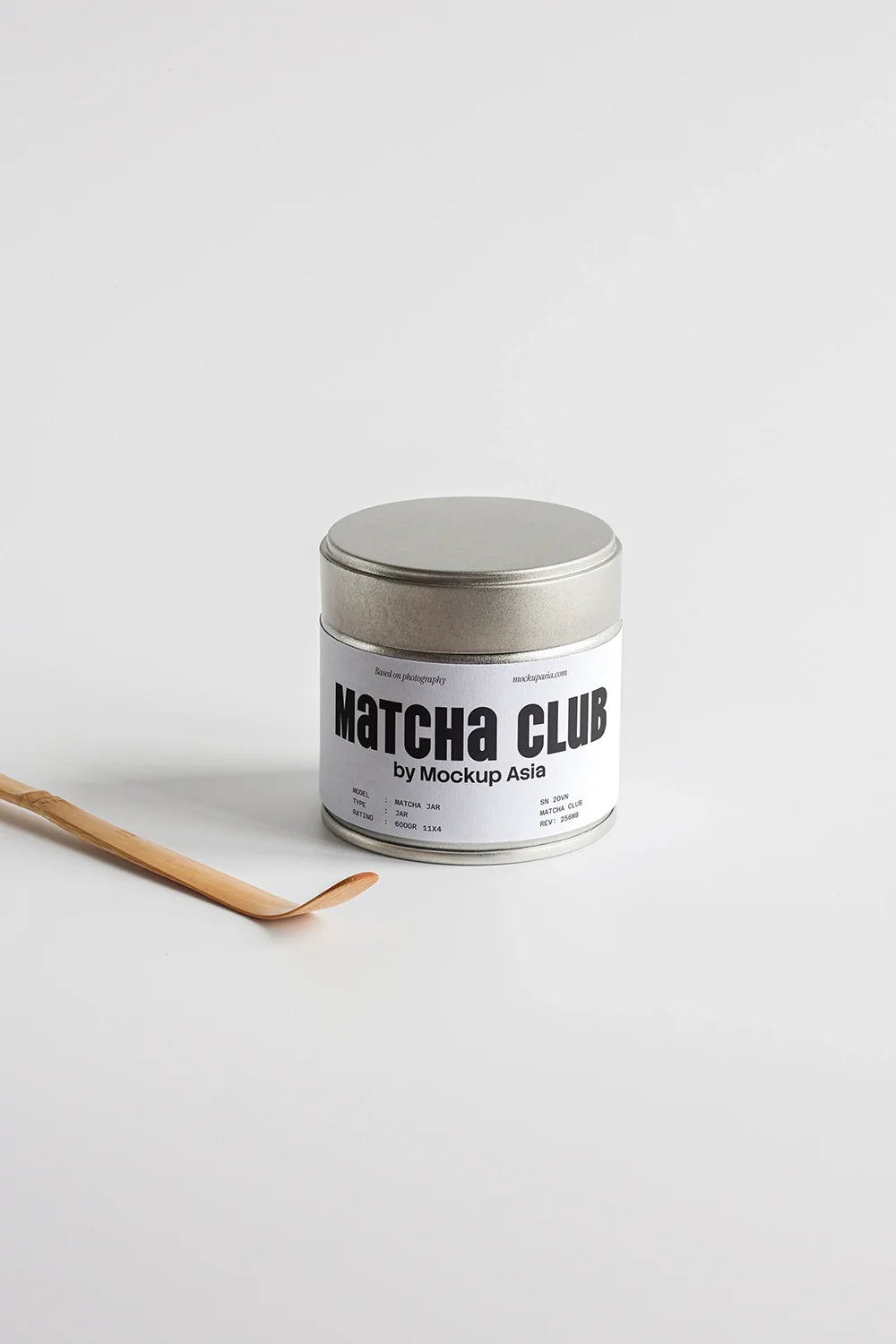 Design Studies: Matcha Tin Can Mockup - Image 2