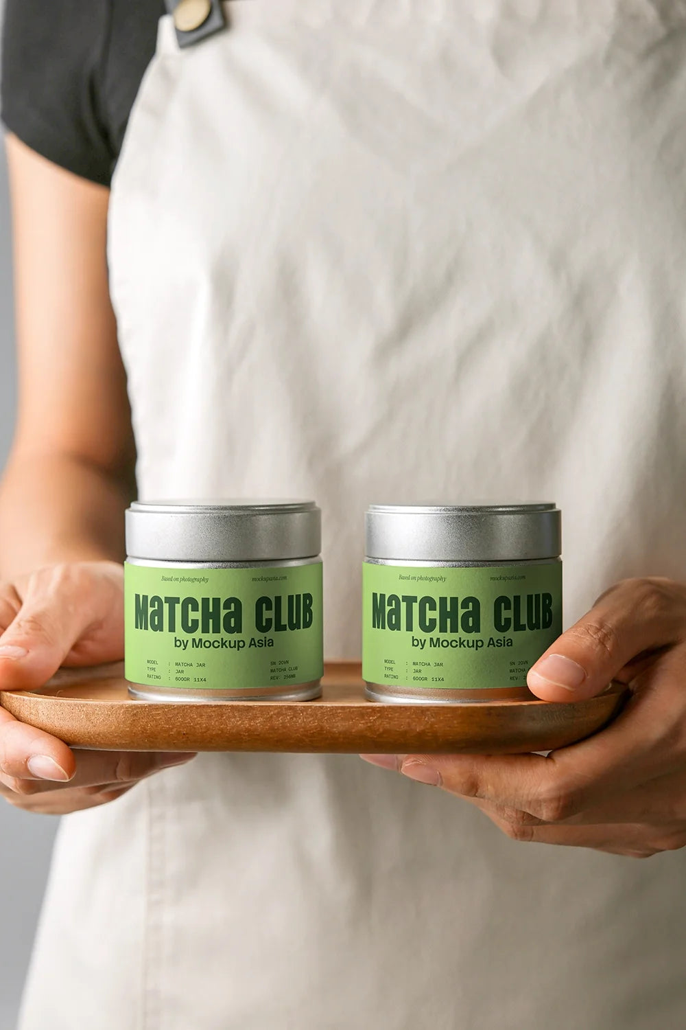 Design Studies: Matcha Tin Can Mockup
