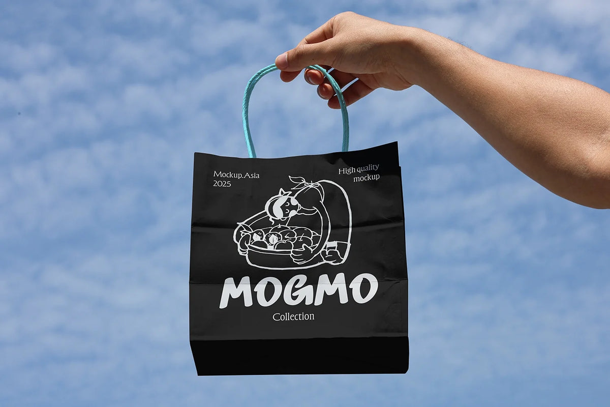 Design Studies: Paper bag Mockup