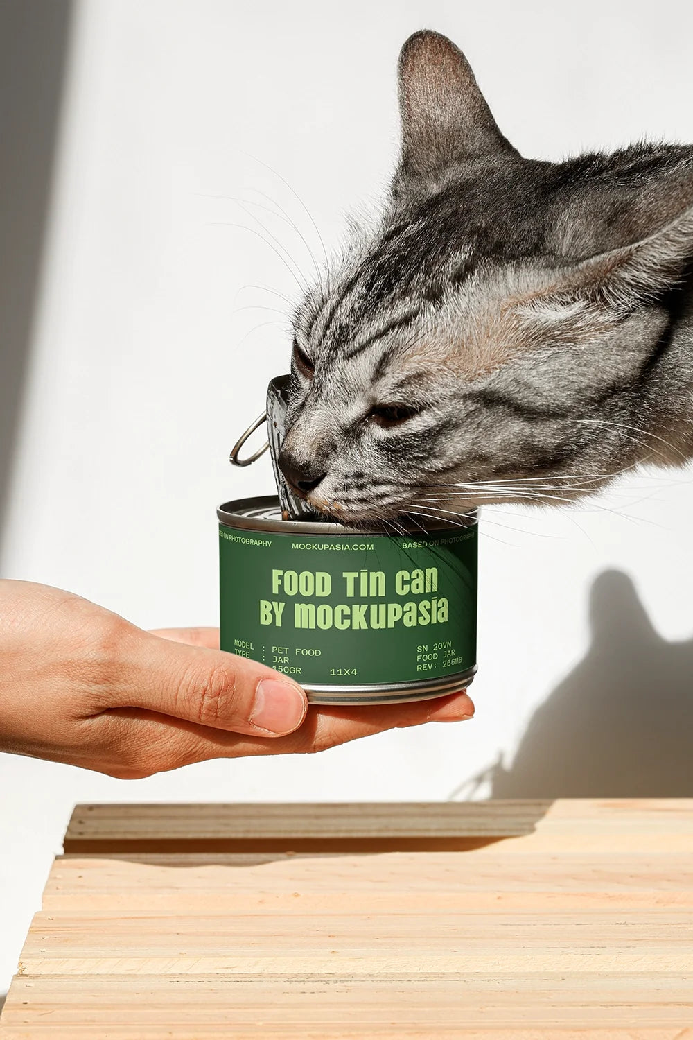 Design Studies: Cat Food Can Mockup