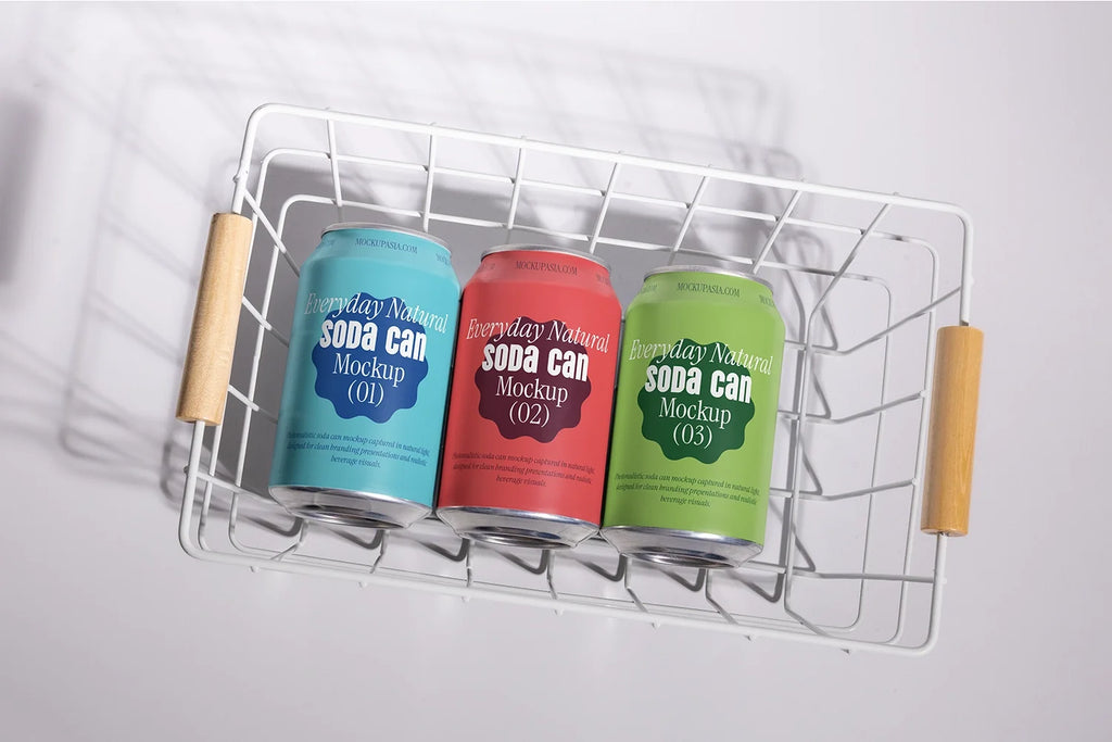 Design Studies: Soda Can Mockup