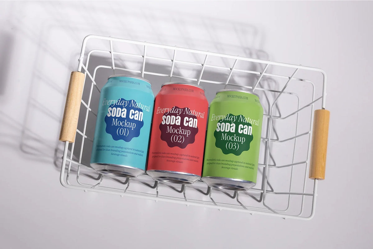 Design Studies: Soda Can Mockup