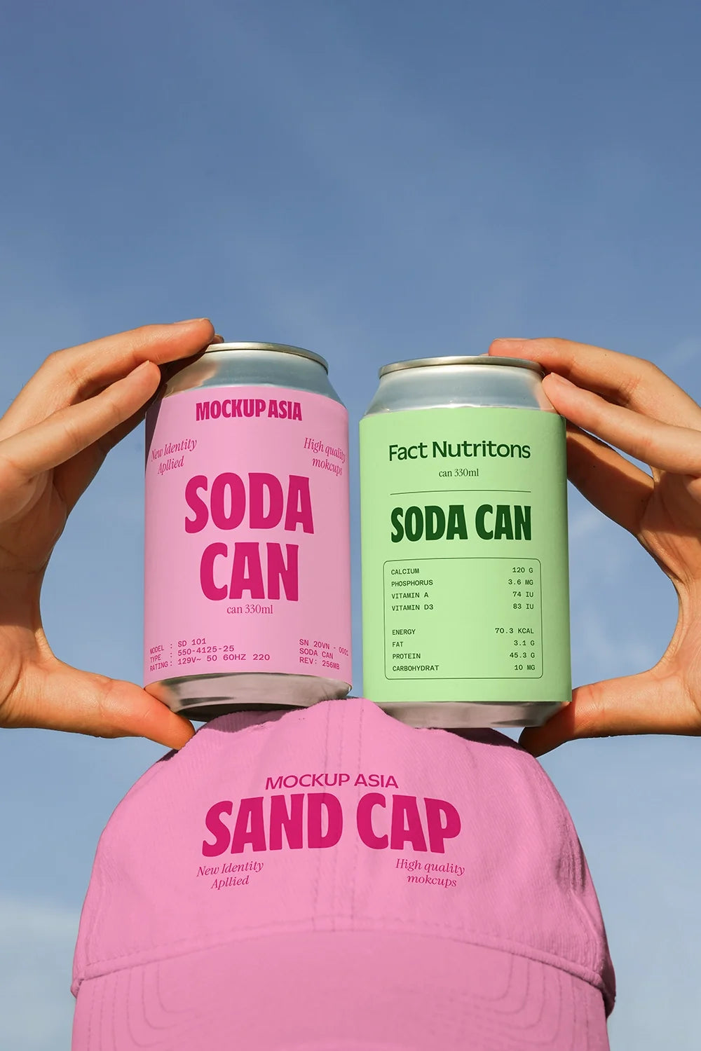 Design Studies: Soda Can and BaseCap