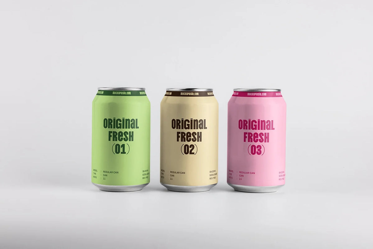 Design Studies: Soda Can Mockup