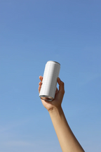 Design Studies: Slim Can Mockup CF09 – Lifted Against Sky - Image 3